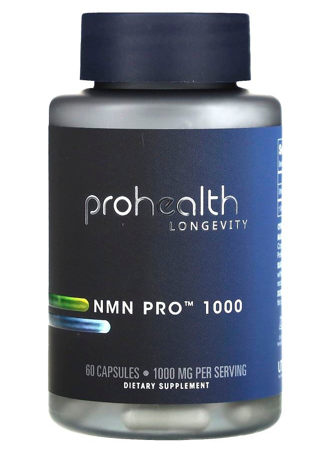 ProHealth - NMN Pro 1000 1000 mg 60 Capsules (500 mg per Capsule) - Image 1