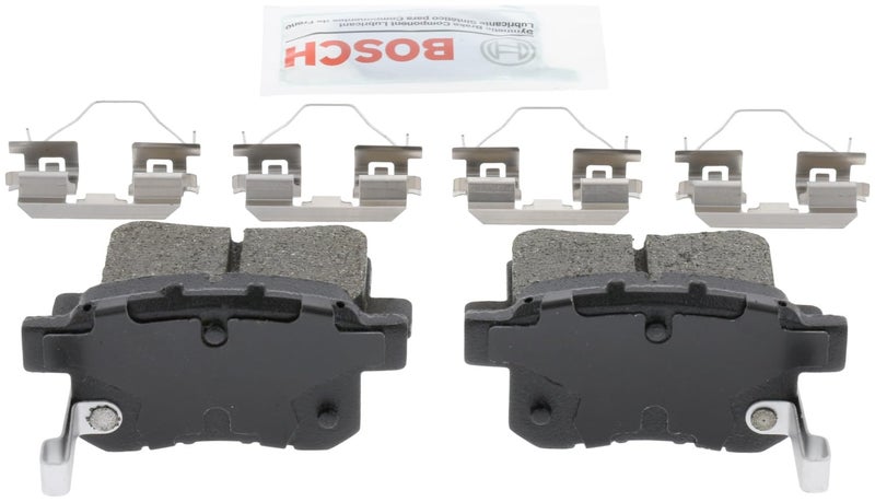 BOSCH BE1451H Blue Ceramic Disc Brake Pad Set With Hardware - Compatible With Select Acura TSX; Honda Accord; REAR - Image 2