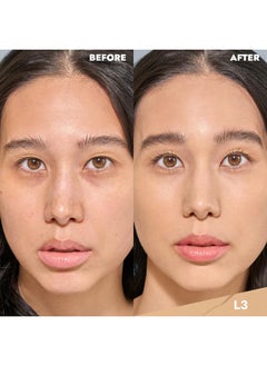 COVER FX COVER FX Skin Discovered Longwear Full Coverage Concealer | Buildable Crease-Resistant High Coverage Formula Conceals, Corrects, and Brightens | L3- Light to medium skintones with cool undertones  - Image 2