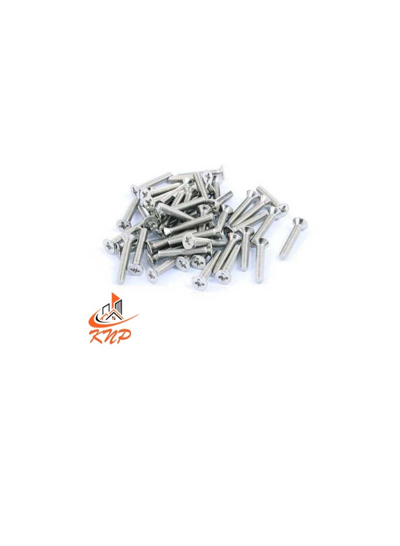 KNP Countersunk Machine Screws - Pack of 200 (M4 x 16mm) - Image 2