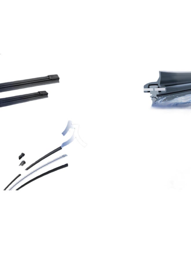 BOSCH Windshield Wiper Blades Set For Tesla Model X 28/18 (With Water Sprayer) - Image 3