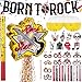 Guiqulai 26Pcs Rock and Roll Guitar Piata Party Set with Blindfold Banners Glasses Snap Bracelets for Music Theme Celebrations - Image 2