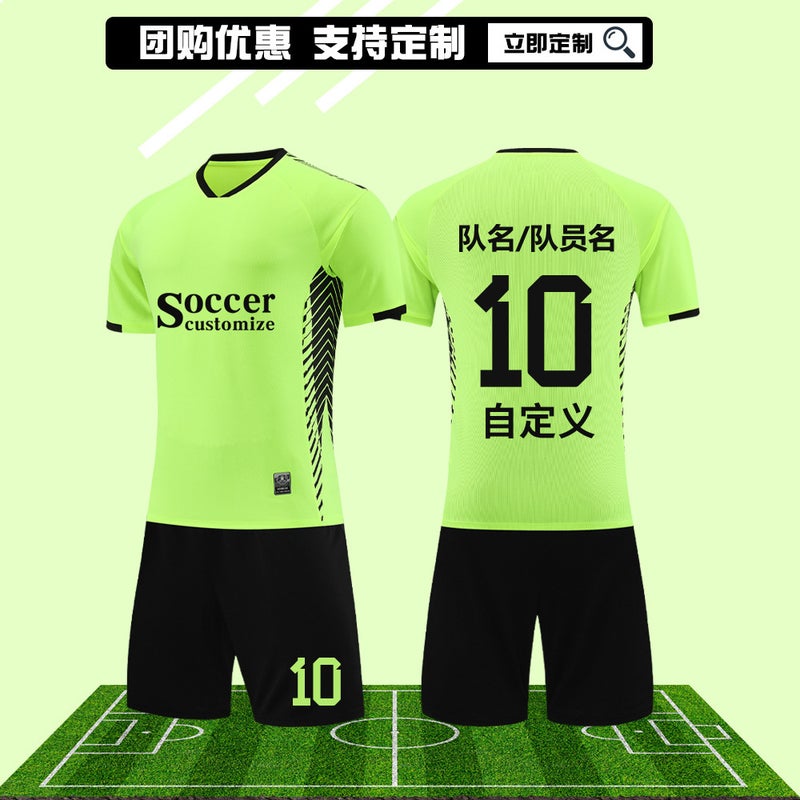 Summer Football Clothes Suit Men'S Competition Training Team Clothes Children'S Adult Sports Suit Short Sleeve Jersey Football - Image 3