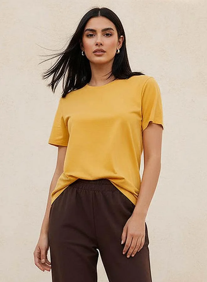 Splash FAV Regular Fit Crew Neck T shirt