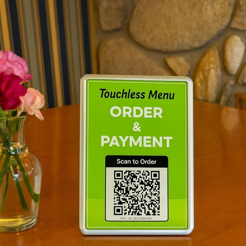 QAILUX Slim LED Advertising Light Box Illuminated Poster Display Cafe Restaurants Menu Board Cinema Movie Poster Display Screen Aluminum Frame Tempered Glass Light Boxes (A5) - Image 5