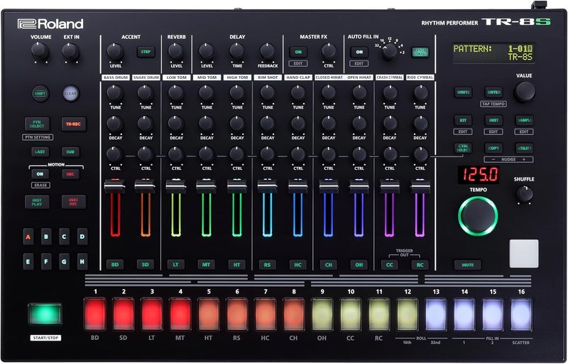 Roland AIRA TR-8S Rhythm Performer - Advanced Drum Machine with Classic TR Sounds - Image 1