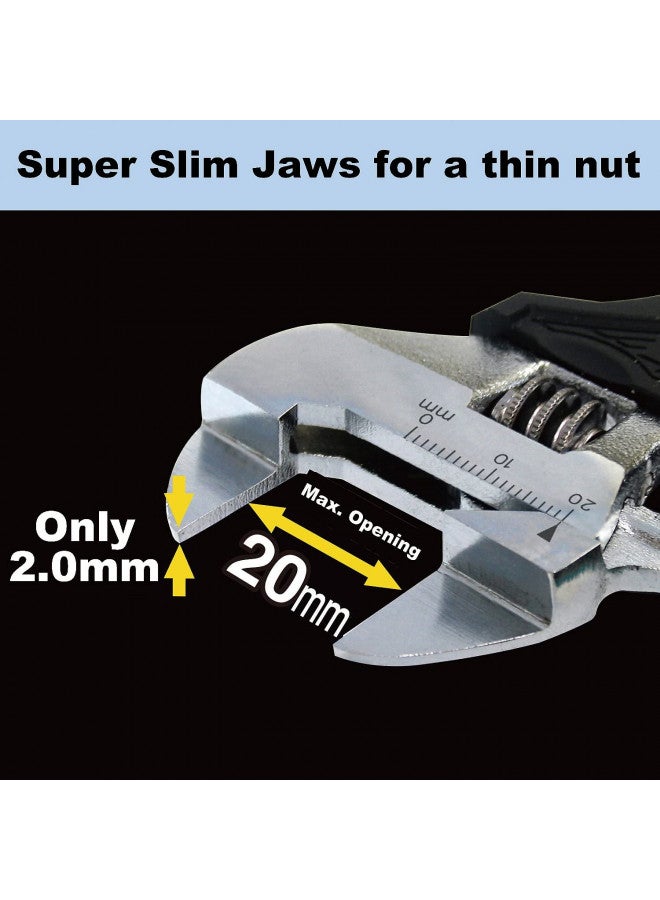 Engineer TWM-03 Thin Jaw Adjustable Smart Monkey Wrench