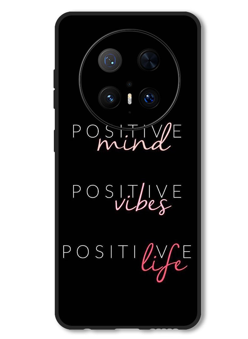 Theodor Case Compatible with Huawei Mate 70 Pro/ 70 Pro + Protection Shockproof Bumper Cover Positive Mind - Image 1