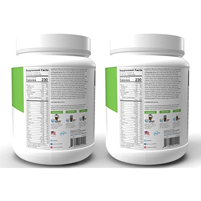 Lean1 مشروب بروتين بديل الوجبة Lean1، نكهة الشوكولاتة، عبوتين بحجم 15 حصة - Image 3