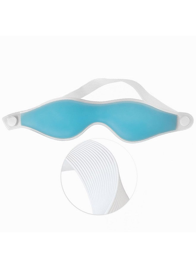 GUBB Soothing Gel Eye Mask For Dark Circles, Puffy Eyes, Dry Eyes, Pain Relief, Redness, Eye Patches, Eye Relaxing Cooling Gel |Eye mask for Women and Men | Cooling Relaxation for Tired Eyes | Universal Fit, Blue - Image 1