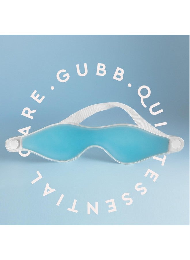 GUBB Soothing Gel Eye Mask For Dark Circles, Puffy Eyes, Dry Eyes, Pain Relief, Redness, Eye Patches, Eye Relaxing Cooling Gel |Eye mask for Women and Men | Cooling Relaxation for Tired Eyes | Universal Fit, Blue - Image 3