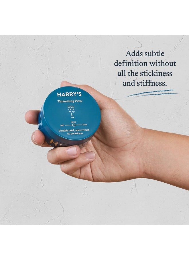 Harry's - Arry'S Texturizing Hair Putty ; Definition Without Stickiness Or Stiffness ; 2.5 Fl Oz 3 Pack - Image 1