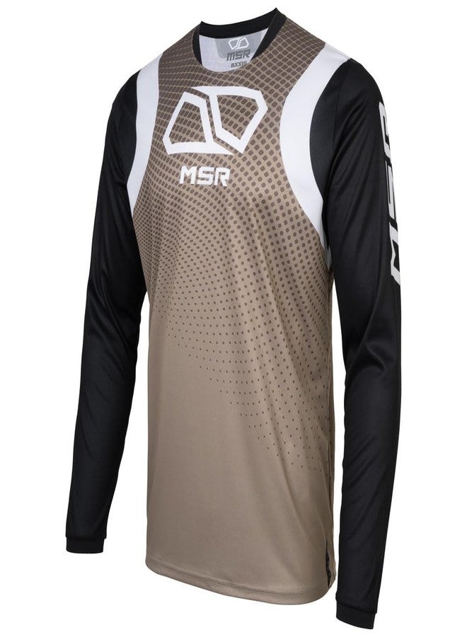 إم اس أر قميص MSR Axxis Range للدراجات النارية الترابية، موتوكروس، مقاس XXX-Large، لون تان - Image 1