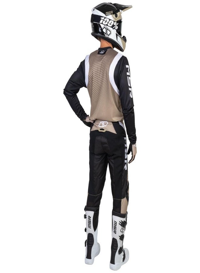 إم اس أر قميص MSR Axxis Range للدراجات النارية الترابية، موتوكروس، مقاس XXX-Large، لون تان - Image 5