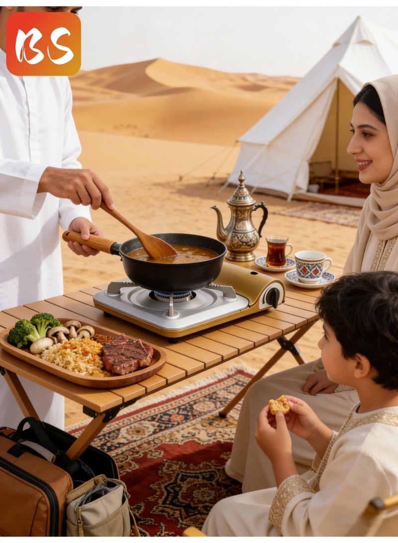 بي إس موقد محمول فائق النحافة بقوة 3500 واط | شعلة عالية القدرة بـ 60 ثقباً لضمان احتراق متجانس | إشعال بلمسة واحدة وتحكم متعدد المستويات في شدة اللهب | حماية أمان ثلاثية: ضد الضغط الزائد، وارتفاع درجة الحرارة، وموانع الإشعال غير الآمن | تصميم خفيف الوزن—بوزن 1.1 كجم فقط | متوافق مع مجموعة واسعة من طرق الطهي: القلي، والشوي، والتحمير السريع، والسلق، والطهي البطيء (اليخنات)، والخبز. - Image 5