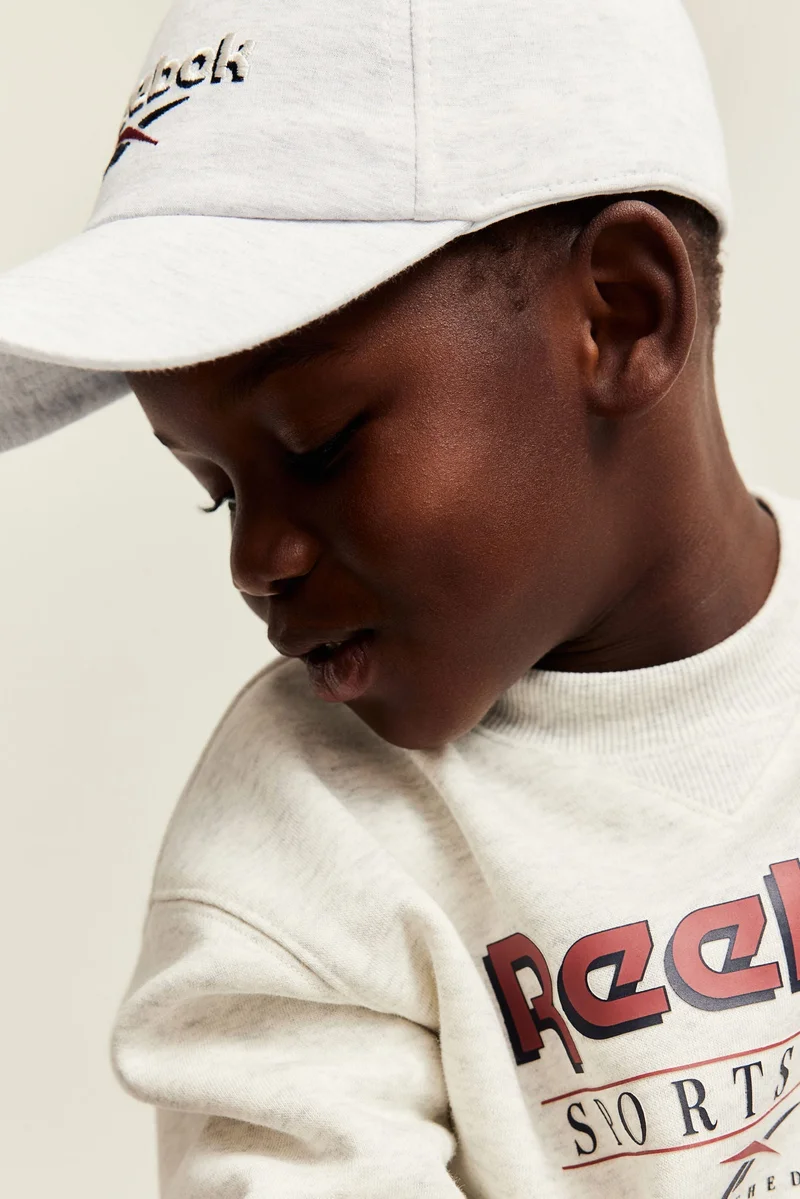 H&M Embroidered-Motif Cotton Cap