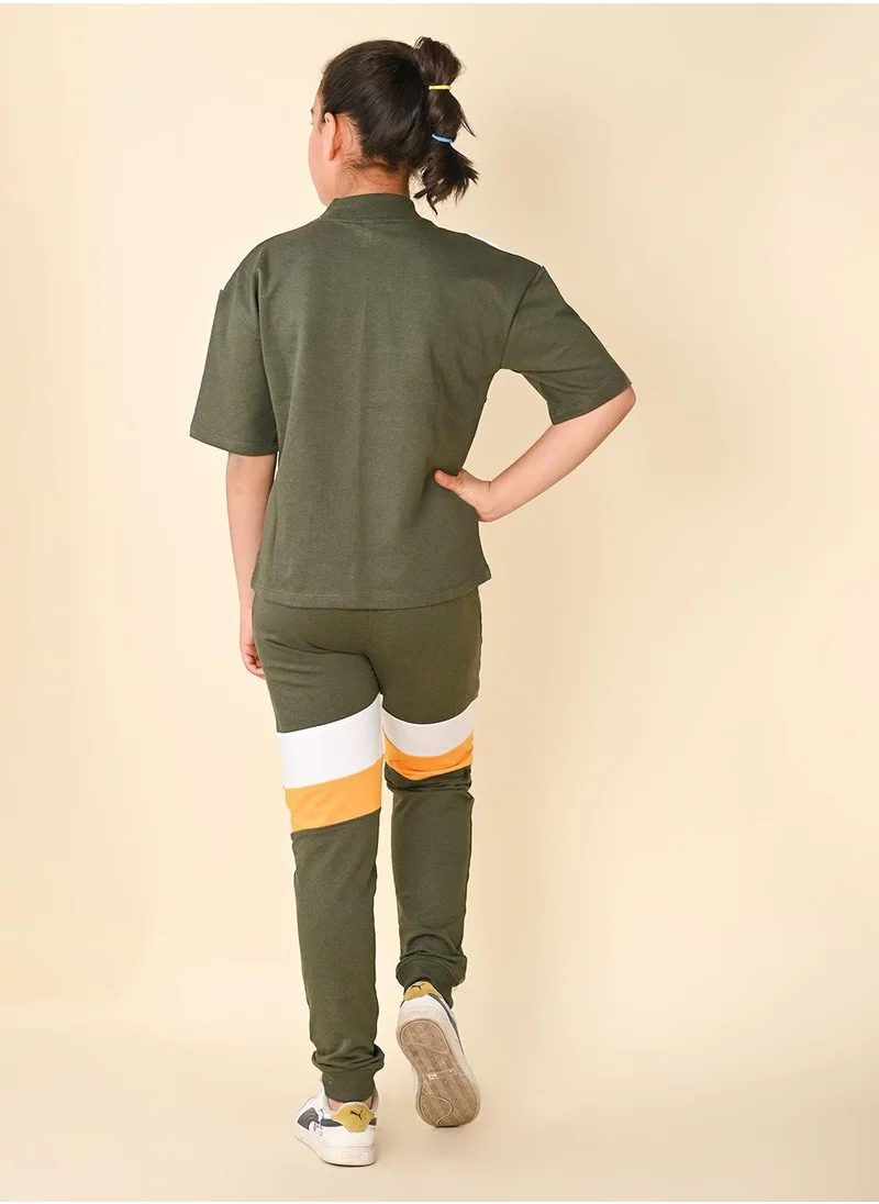 ليل بيكس Green Girls Wear Clothing set