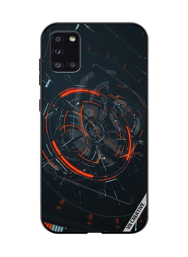 VR CREATIVE غطاء حماية لجهاز سامسونج جالاكسي A31 بتصميم متعدد الألوان - Image 1
