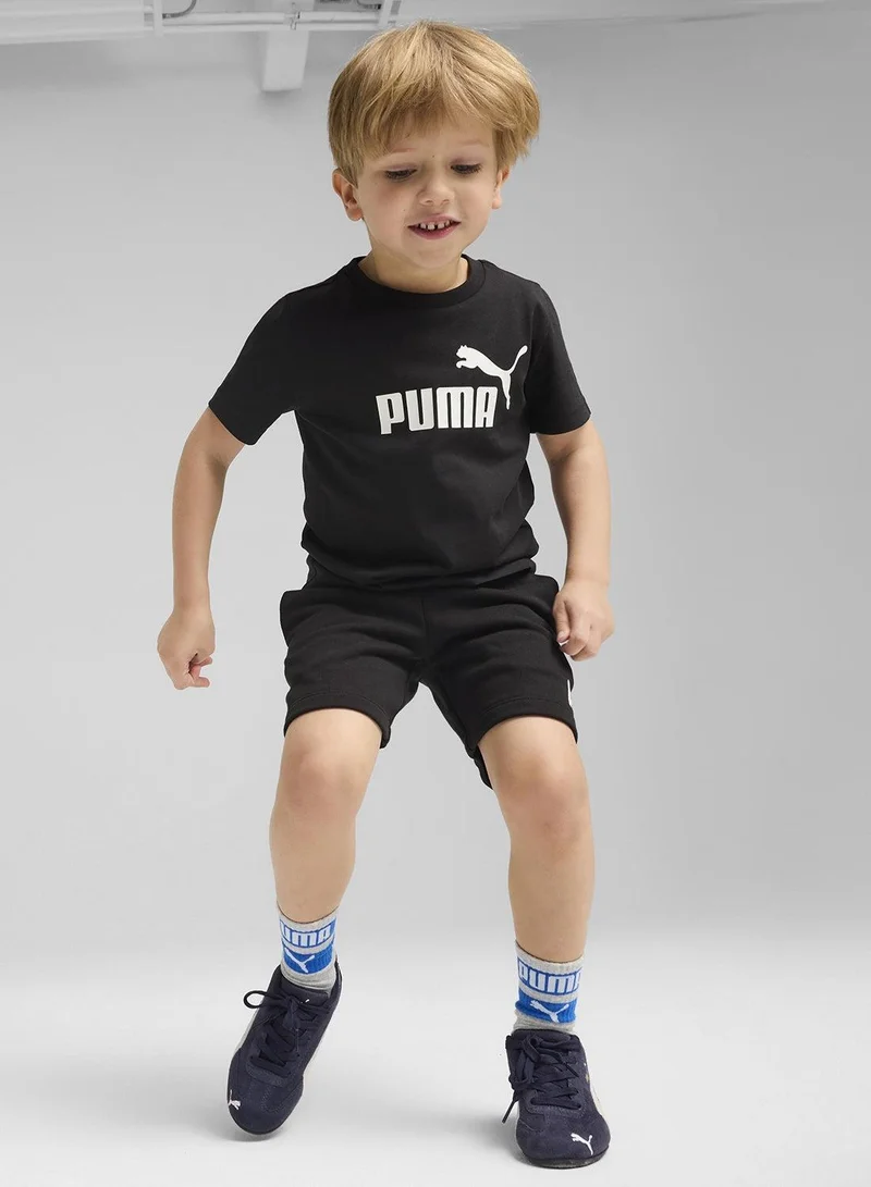 Puma puma black Kids Essential T-Shirt  | Best Price UAE