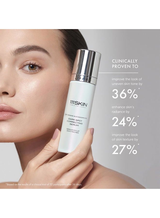 111SKIN سيروم تصحيح البقع الداكنة للوجه، سيروم مرطب للبقع الداكنة، ندبات حب الشباب وتفاوت لون البشرة مع حمض الترانكساميك والنياسيناميد، مناسب لجميع أنواع البشرة، 1 أونصة سائلة - Image 2