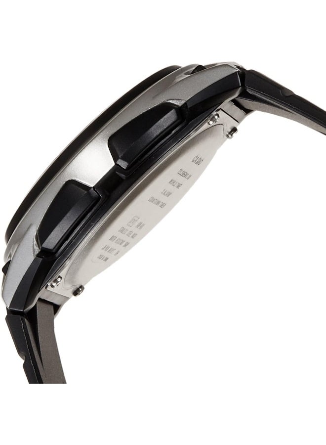 CASIO Men's Resin Analog-Digital Watch AW-80-1A - 40 mm - Image 3
