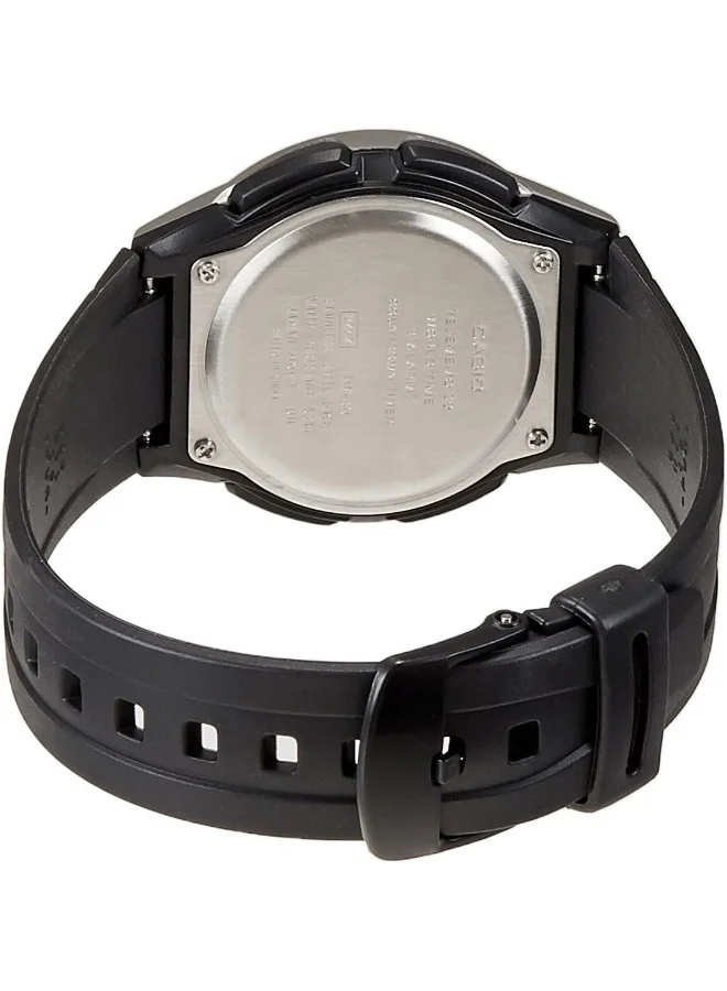CASIO Casio Men's Watch - AW-80-1AVDF Black Dial, Black Band