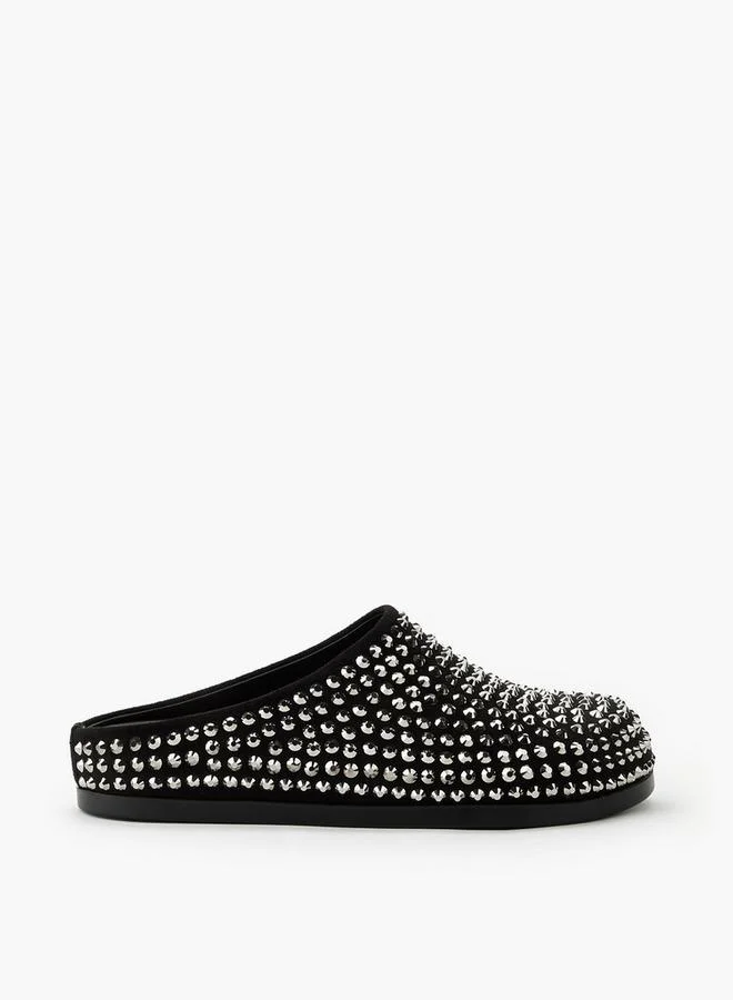 Celeste BLACK Women Slip-On Mules for Women | Best Price UAE