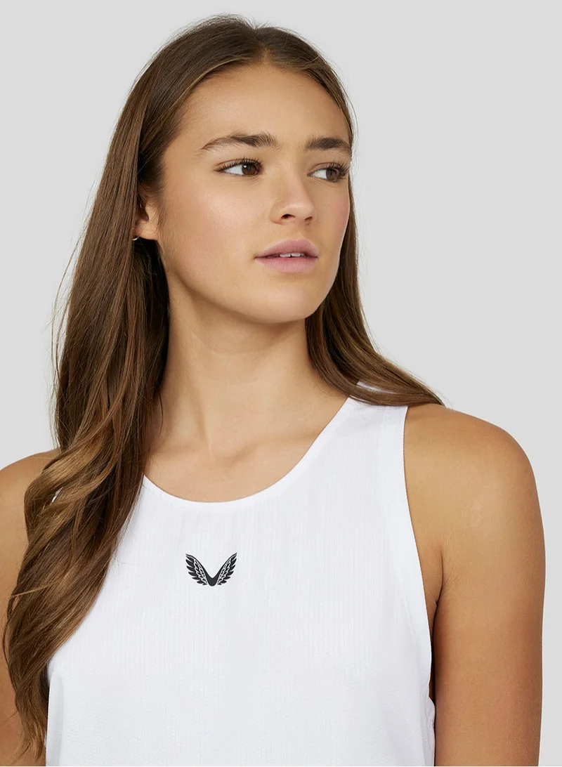 كاستور Women'S White Carbon Training Tank Top
