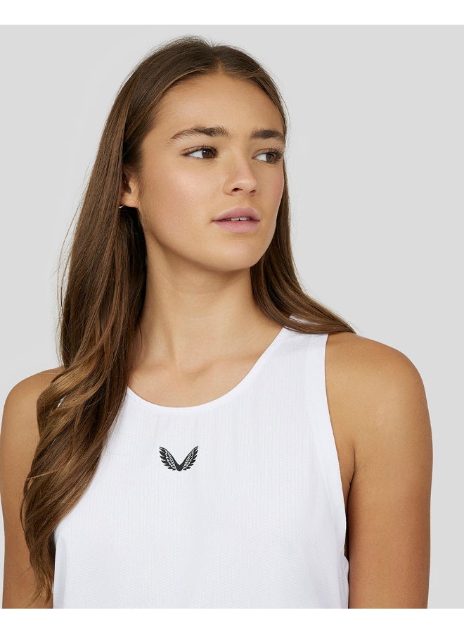 CASTORE Women'S White Carbon Training Tank Top - Image 4