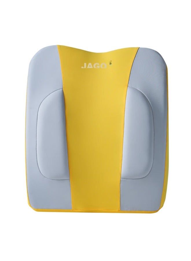 Jago Jiaoao Lumbar Support Cushion, Office Memory Foam Back Support, Chair Pillow, Comfortable Seat Backrest, Lumbar Pillow, Yellow - Image 1
