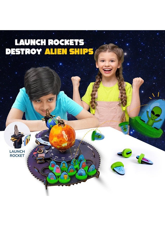 Smartivity DIY Space Shooters STEM Fun Toy, Educational & Construction Based Activity Game Kit for Kids 8 to 14, Best Birthday Gift for Boys & Girls - Image 4