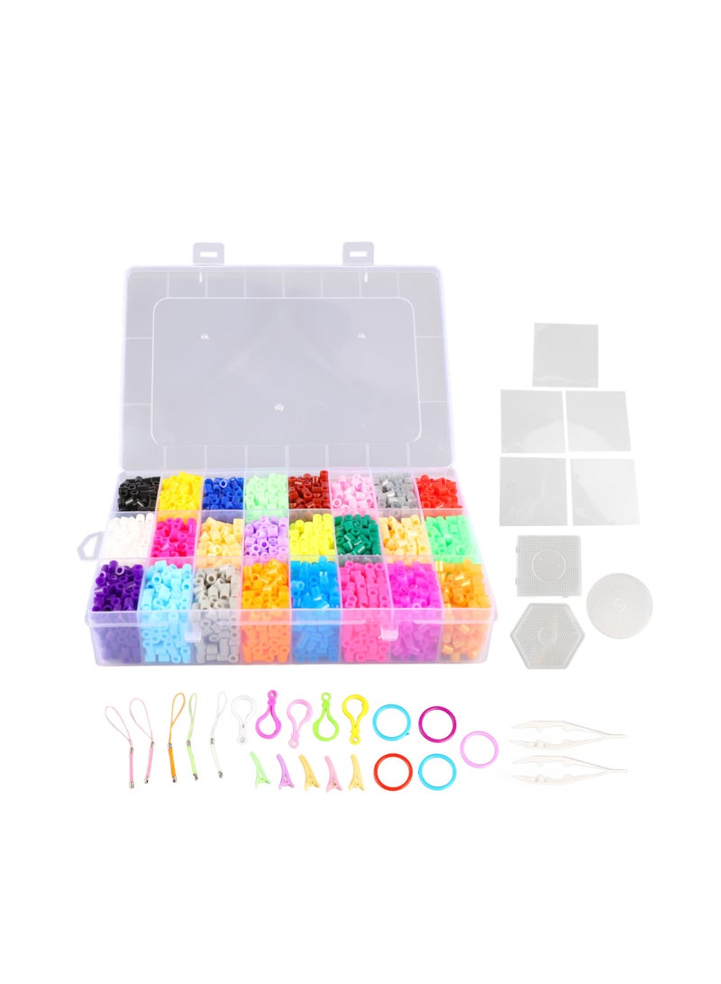 Velaurs 24 Color Beading Set with Peg Board Children's Art Craft Toy - Image 4
