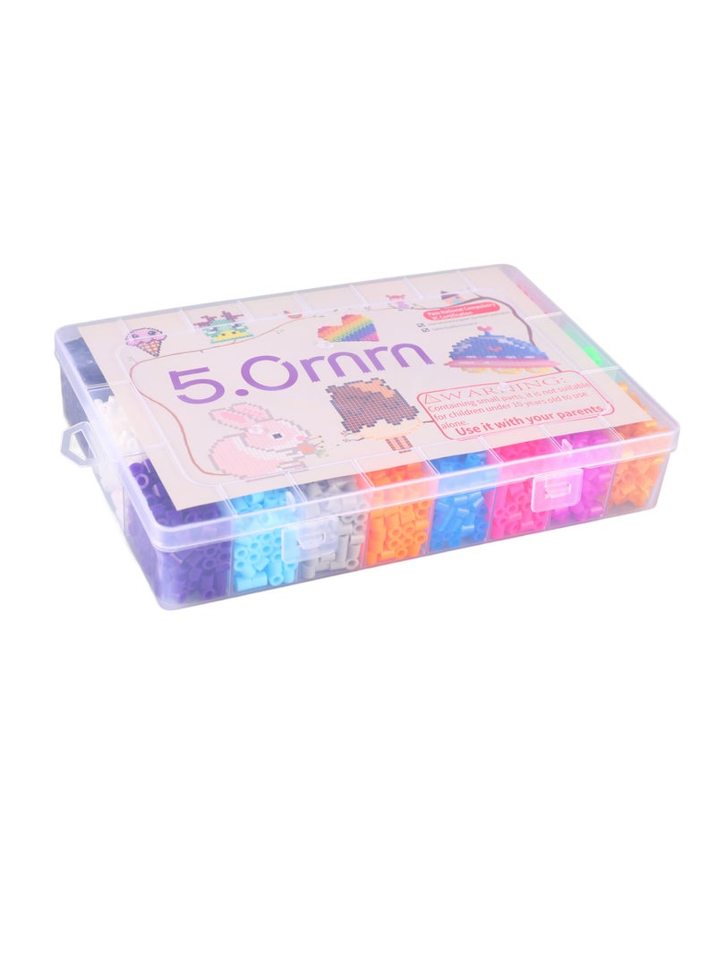 Velaurs 24 Color Beading Set with Peg Board Children's Art Craft Toy - Image 5