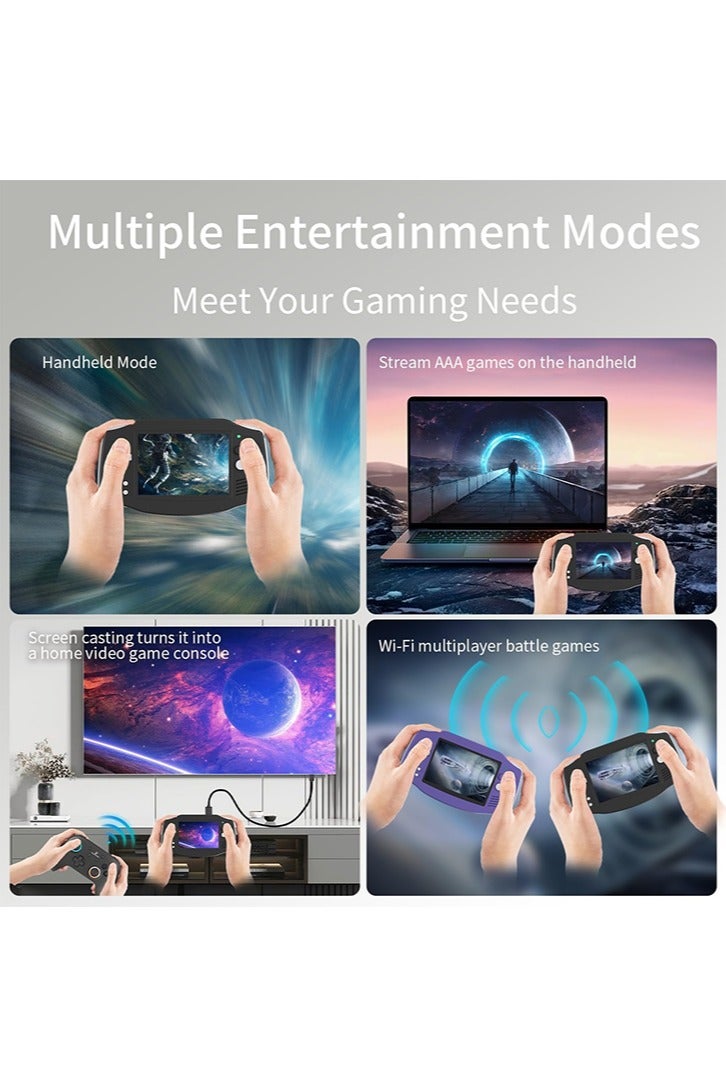 ANBERNIC  RG34XX Retro Handheld Game Consoles RG34XX Classic Retro Gaming Console 32+64G Card  rg34xx Portable Gaming Console Linux 64-bit 3500mAh Battery WiFi Bluetooth HD and TV  - Image 2