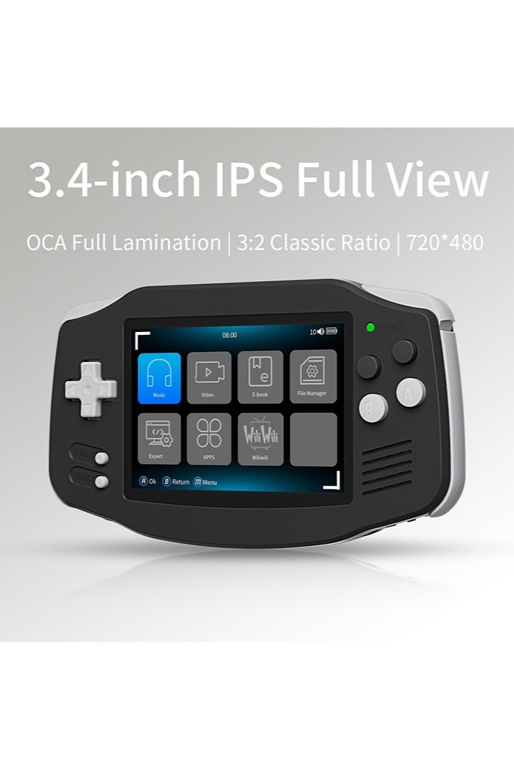 ANBERNIC  RG34XX Retro Handheld Game Consoles RG34XX Classic Retro Gaming Console 32+64G Card  rg34xx Portable Gaming Console Linux 64-bit 3500mAh Battery WiFi Bluetooth HD and TV  - Image 4