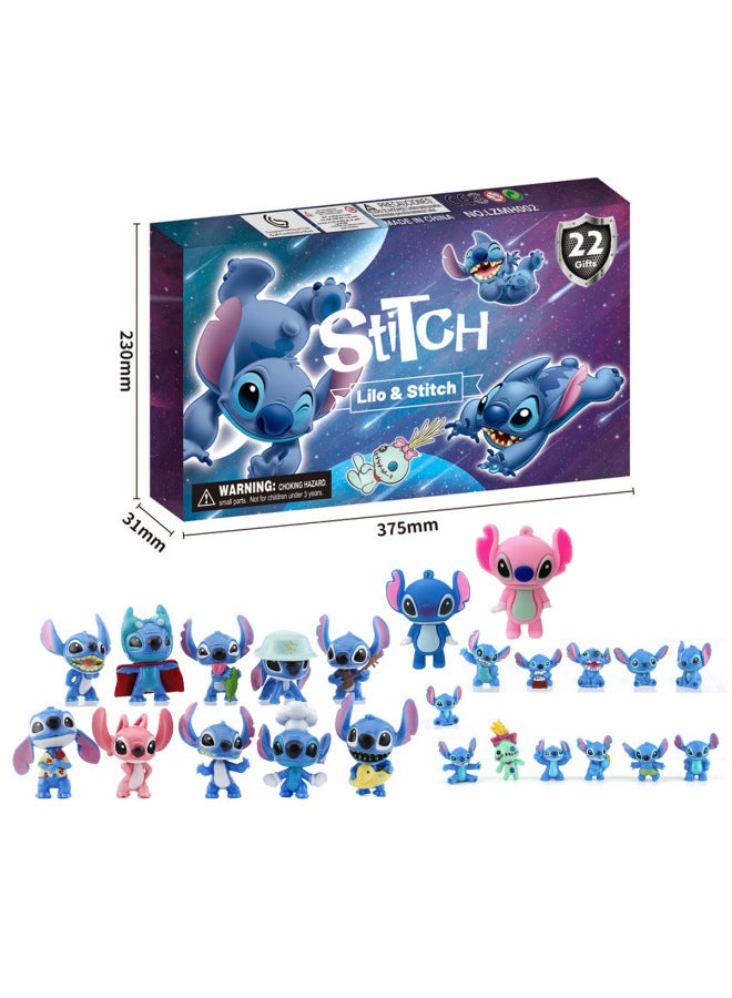 Hot Blind Box Eve Gifts For Children Avengers 24 Figure Digital Down Countdown-Color:Doll 24-piece Blind Box Drawing Set Lzmh003 - Image 4