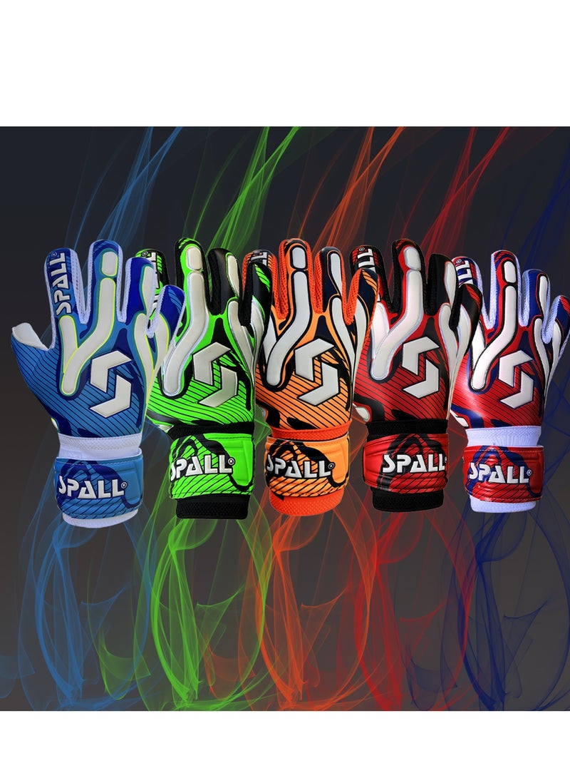سبال قفازات حارس المرمى مع دعم فائق للأصابع، للمباراة والتدريب، مثالية للرجال والنساء والبالغين والأطفال والمراهقين - Image 5