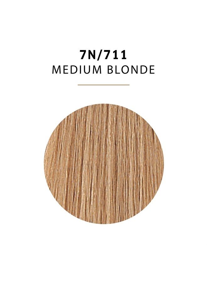 WELLA Color Charm Permanent Liquid Hair Color for Gray Coverage, 7N Medium Blonde - Image 3