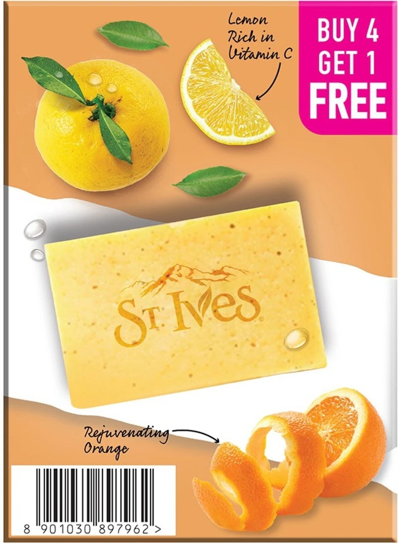 St. Ives' Scrub Bar Soap With Vitamin C1 & Orange Packs) - Image 5