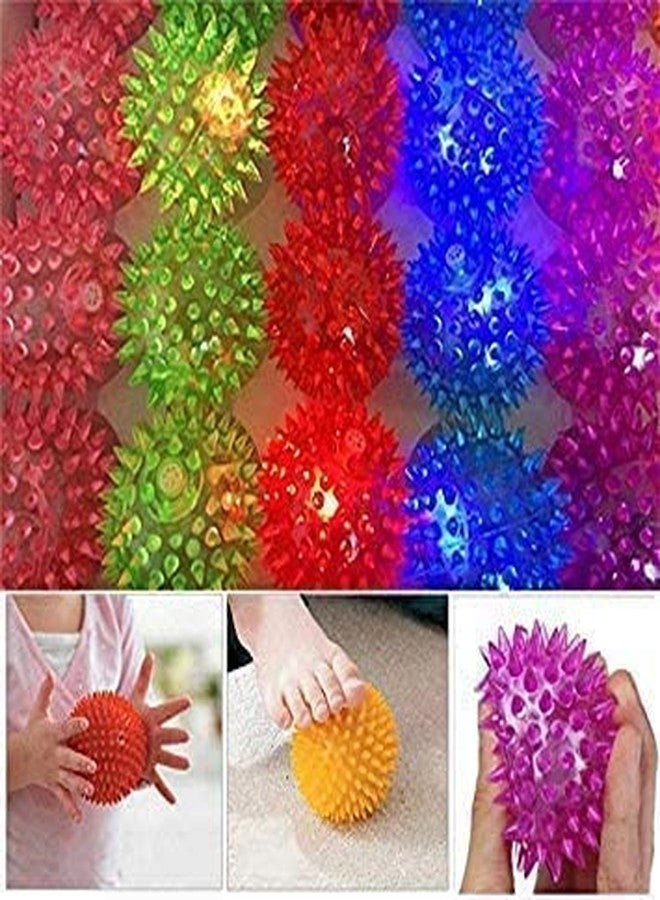 BOXO Mesh Spiky Ball Soft Bouncy Ball for Kids and Adults (Set of 2) - Image 3