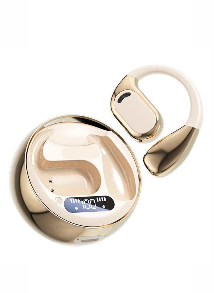 تشوميل سماعة رأس بلوتوث لاسلكية مفتوحة، سماعة أذن مثبتة على الأذن 5.4 لتشغيل الألعاب الرياضية - Image 2