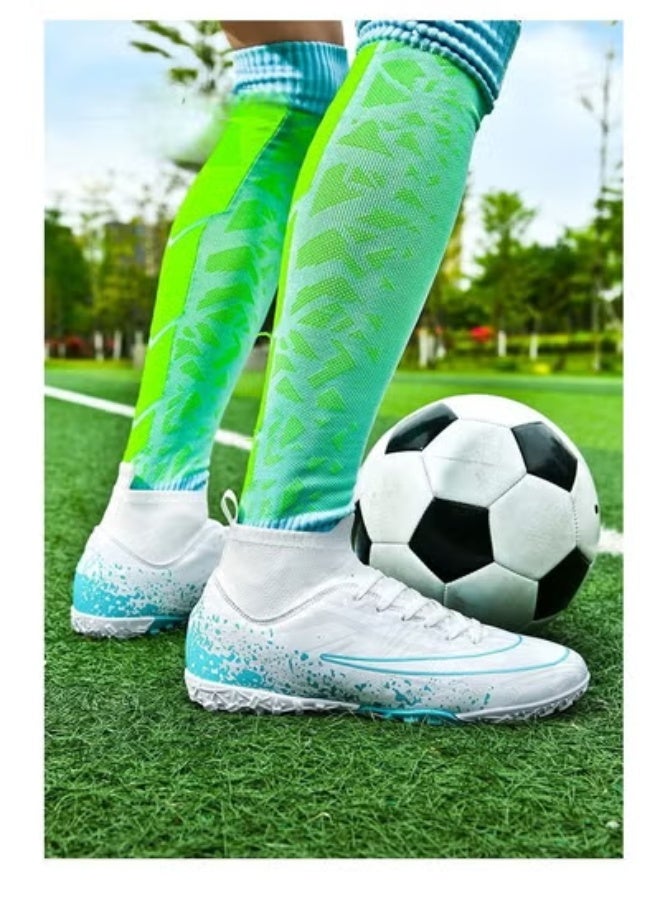 SKT Shiketro High-Top Fashion Football Shoes For Men And Women - Image 2