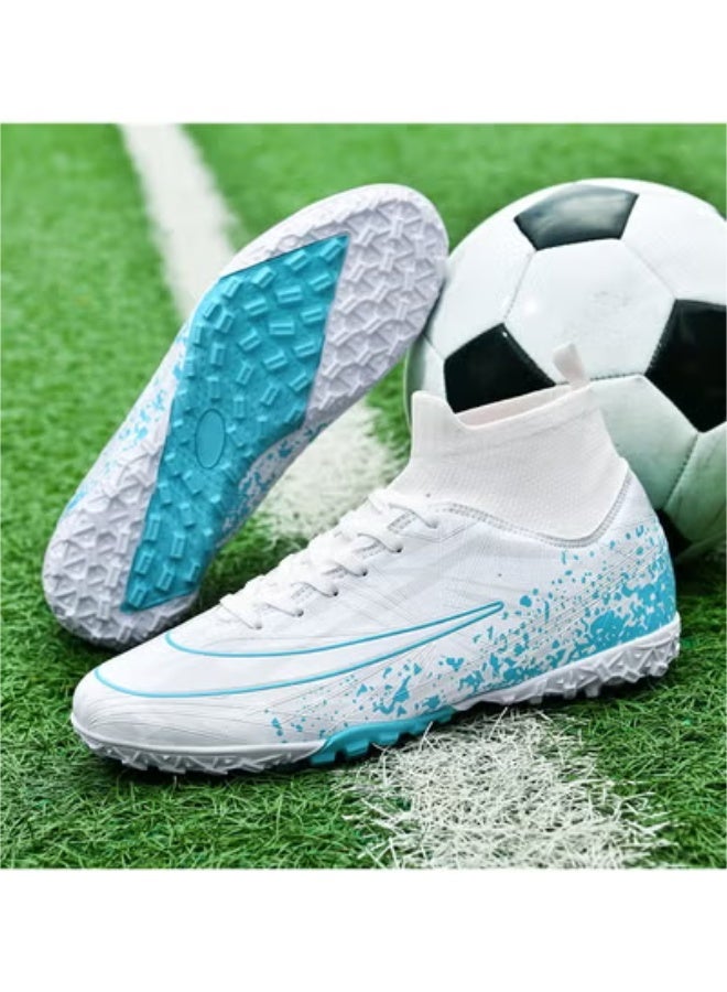SKT Shiketro High-Top Fashion Football Shoes For Men And Women - Image 5