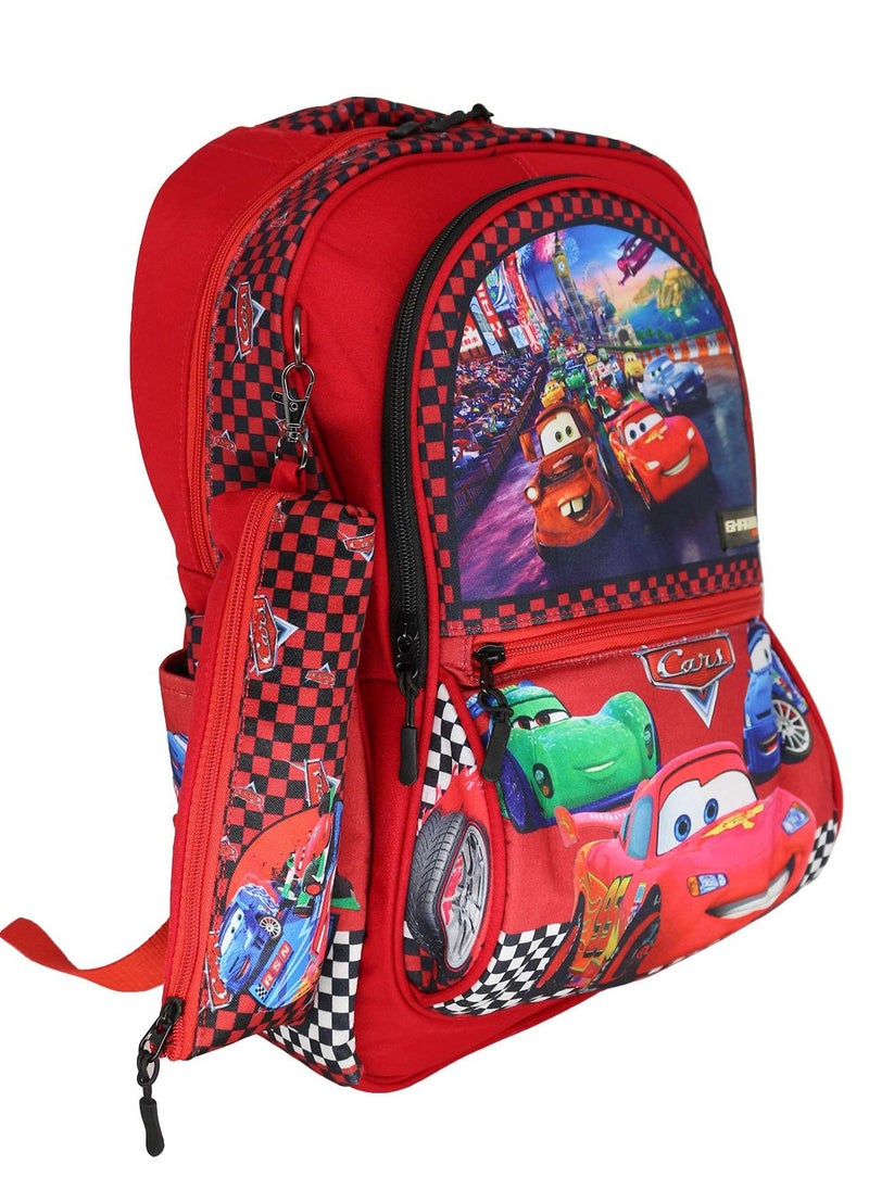 Gharibo Bags - School backpack model 16 Cars - Image 1
