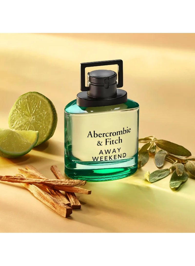 Abercrombie & Fitch Away Weekend Eau de Toilette for Men 100ml - Image 2