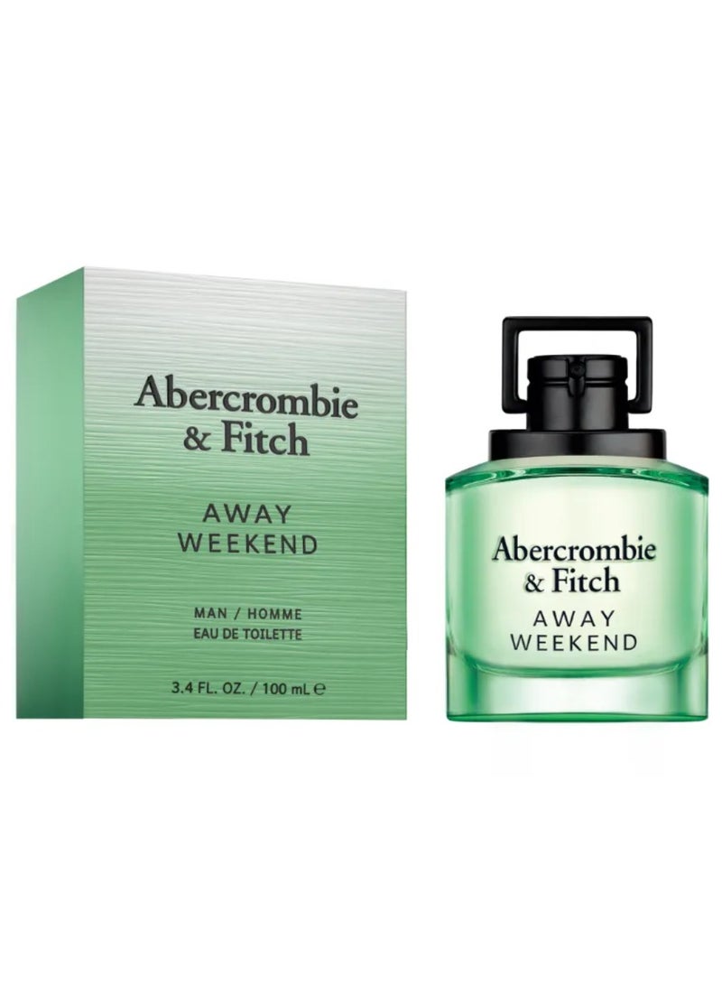 Abercrombie & Fitch Away Weekend Eau de Toilette for Men 100ml - Image 3