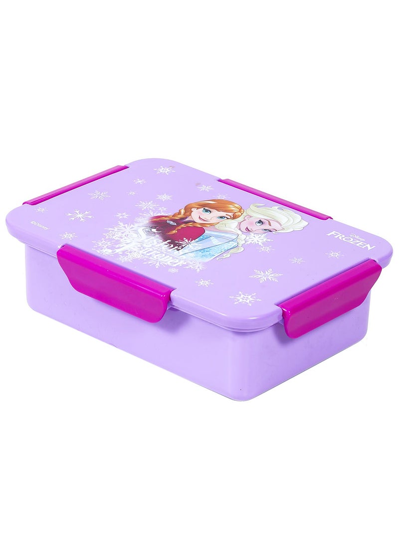 Eazy Kids Disney Frozen Princess 1/2/3/4 Compartment Convertible Bento Lunch Box - Purple  - Image 1