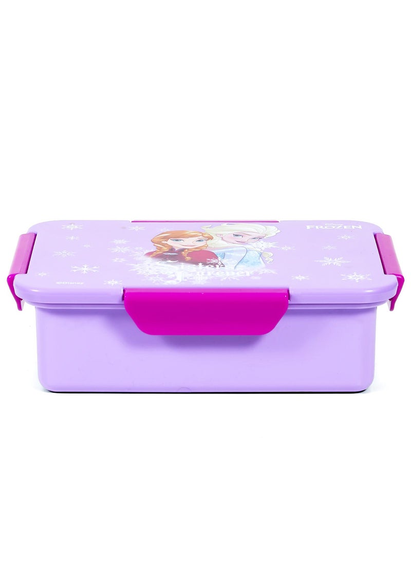 Eazy Kids Disney Frozen Princess 1/2/3/4 Compartment Convertible Bento Lunch Box - Purple  - Image 2