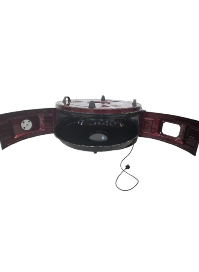 Home Maker Big Round Oven E-AV-3003 – 1400W High Capacity Electric Oven for Large Meals - Image 2