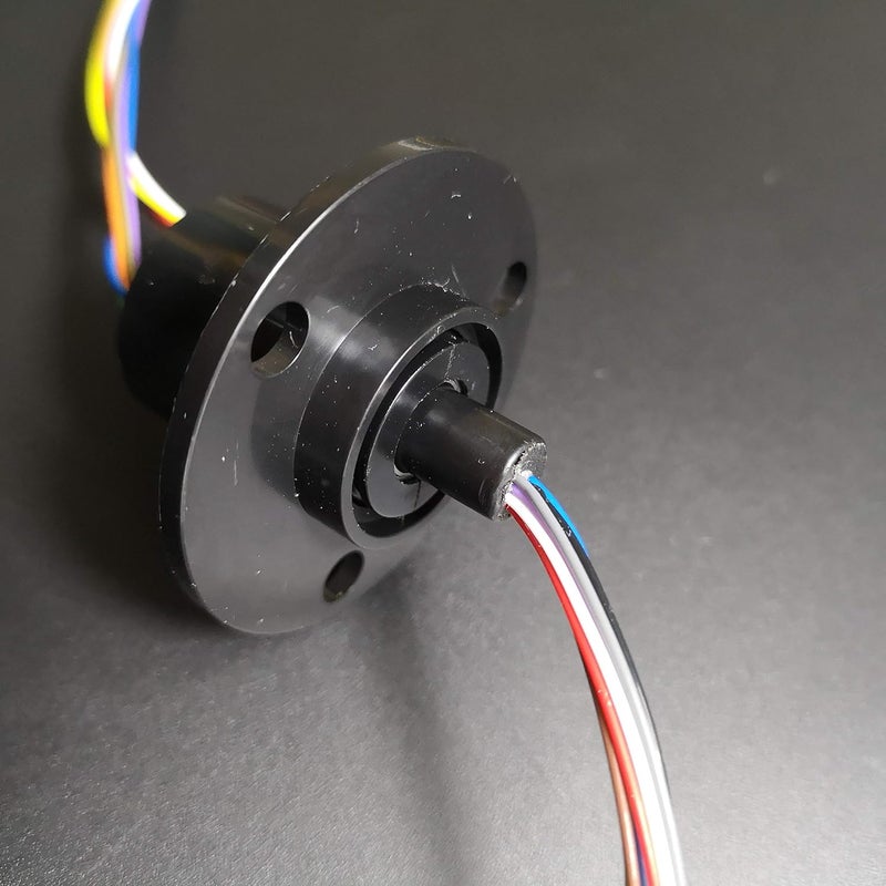 Taidacent 6-30A Slip Ring Collector Ring Rotary Electrical Contact Joint Connector (12 Wires 2A) - Image 5